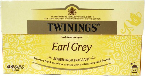 Twinings Earl Grey 25 Teebeutel Verpackung